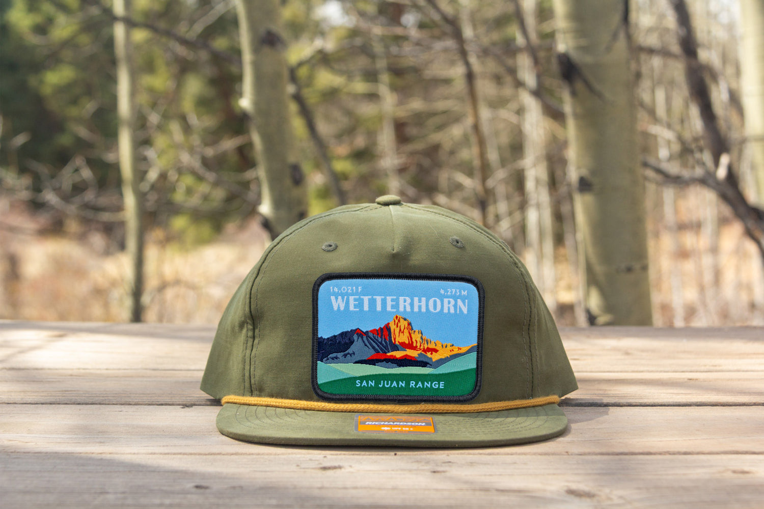 Wetterhorn Peak Colorado 14er Rope Hat