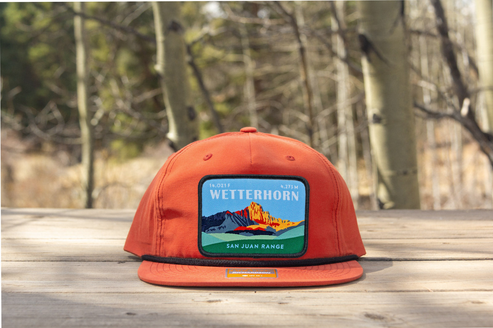 Wetterhorn Peak Colorado 14er Rope Hat