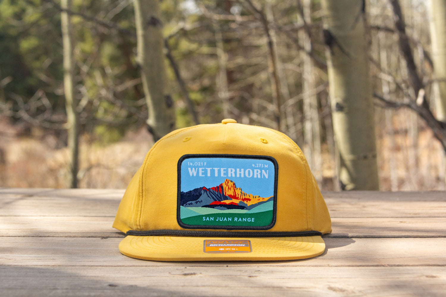 Wetterhorn Peak Colorado 14er Rope Hat