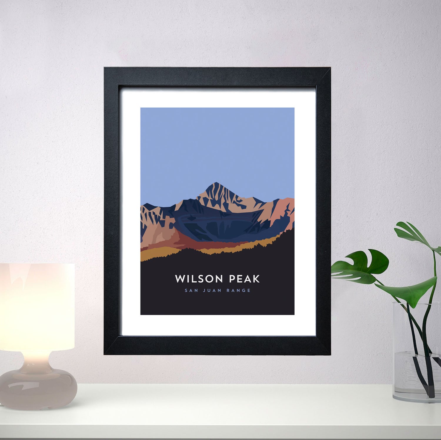 Wilson Peak Colorado 14er Print