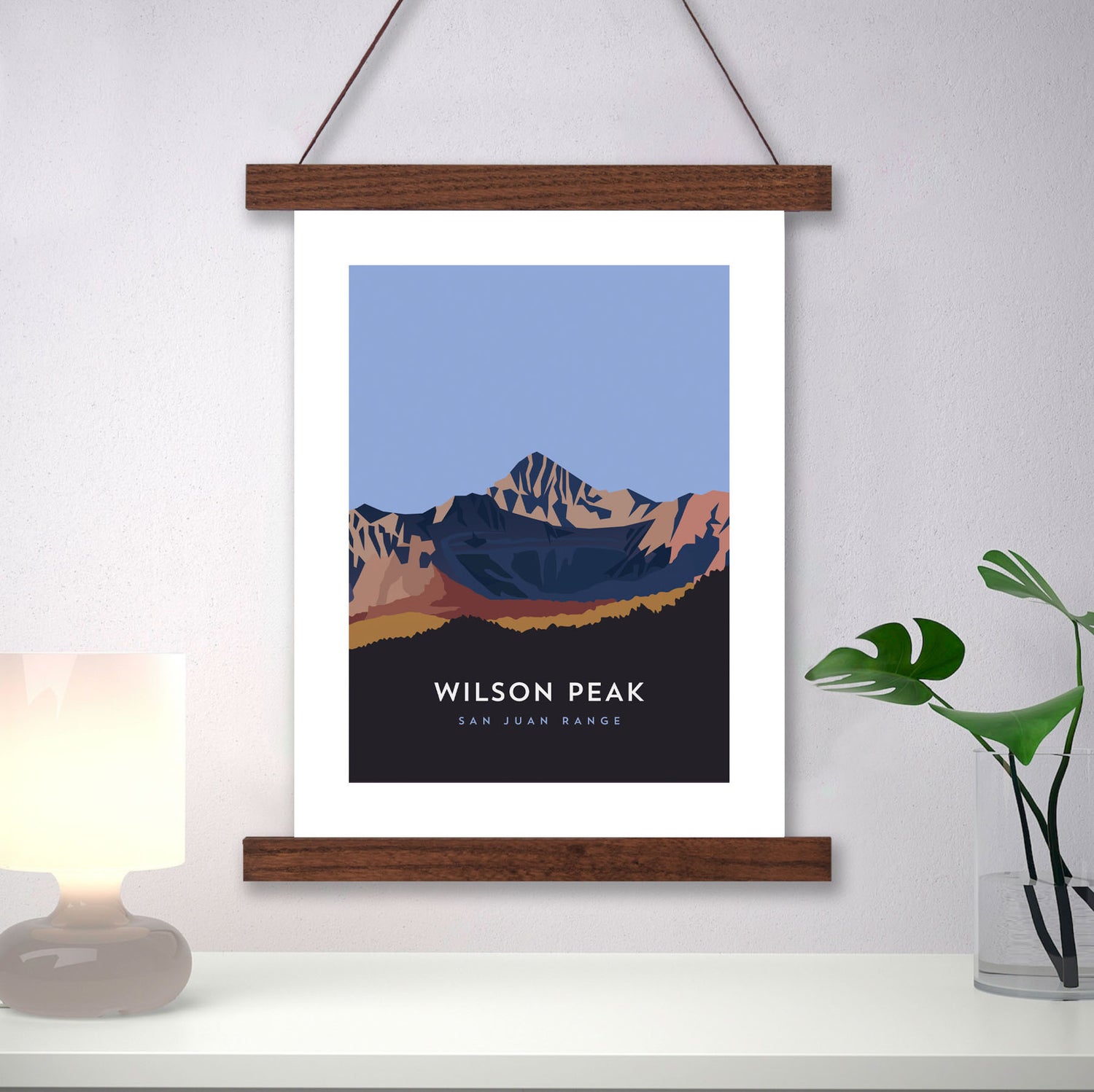 Wilson Peak Colorado 14er Print