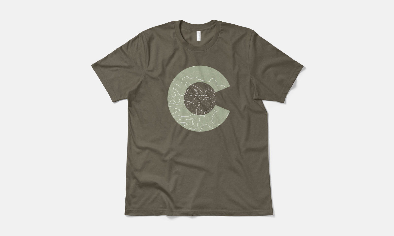 Wilson Peak Topo 14er Shirt