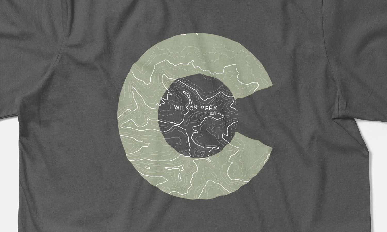 Wilson Peak Topo 14er Shirt