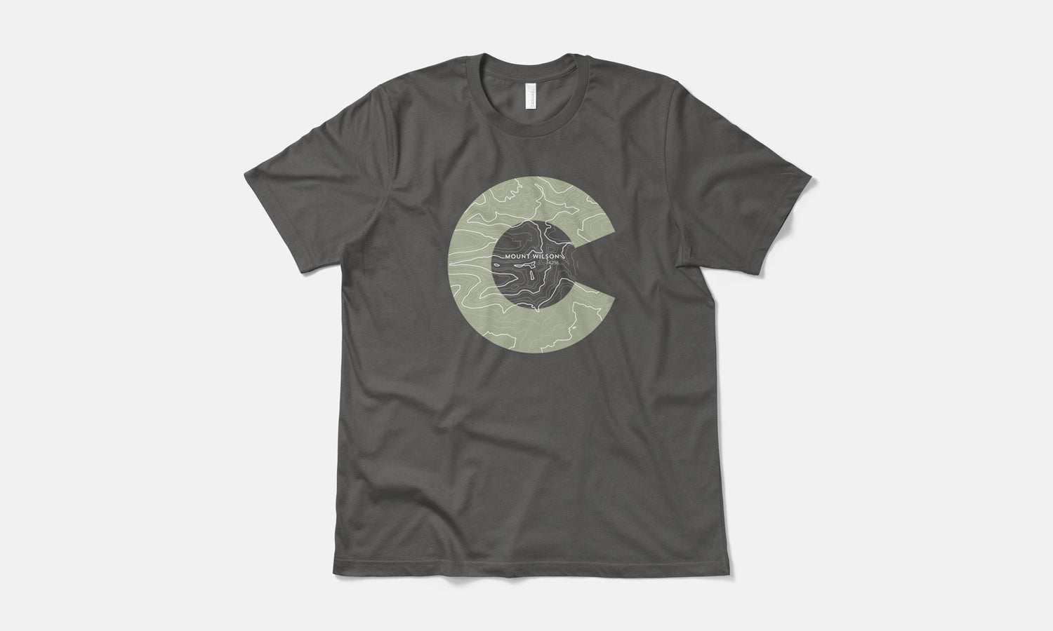 Mount Wilson Topo 14er Shirt