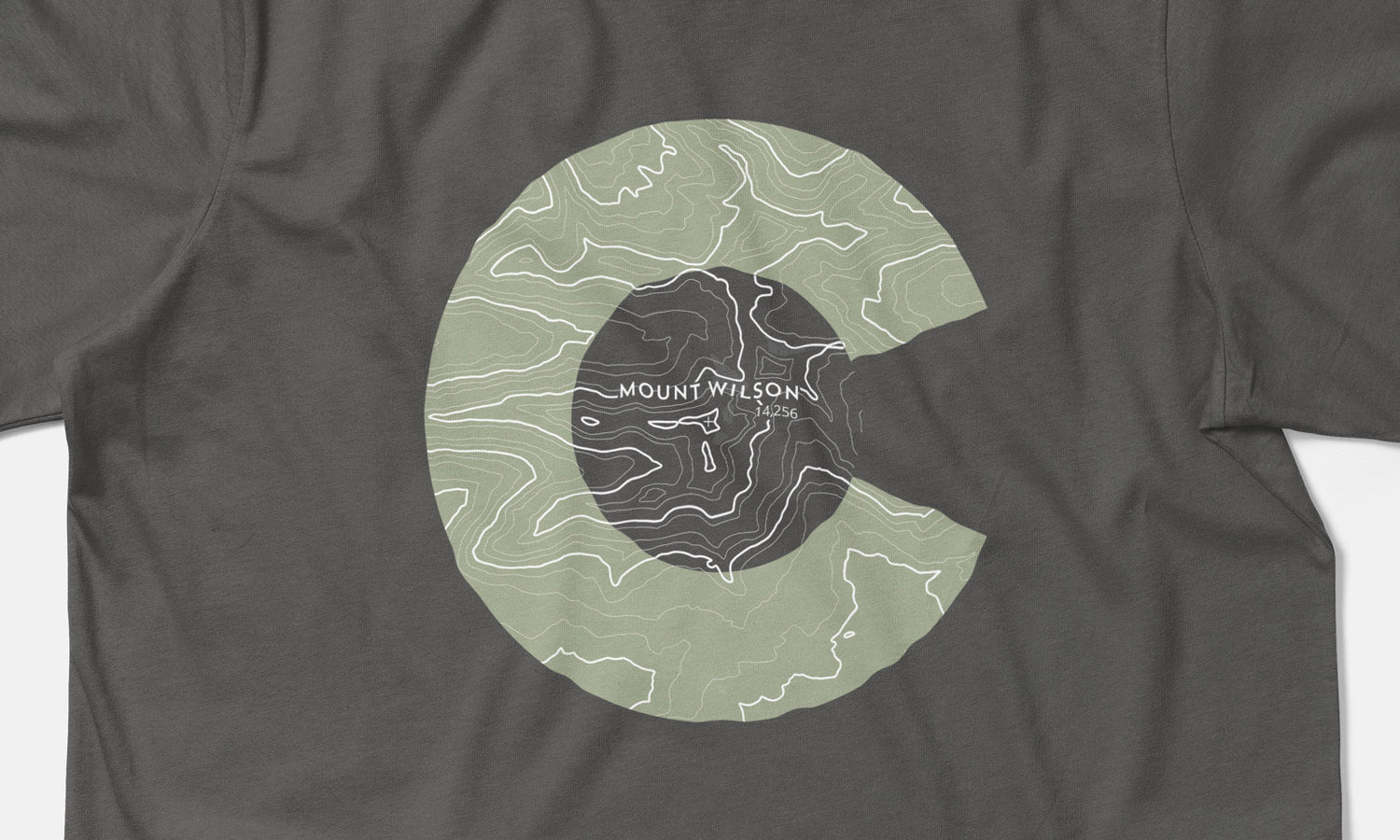 Mount Wilson Topo 14er Shirt