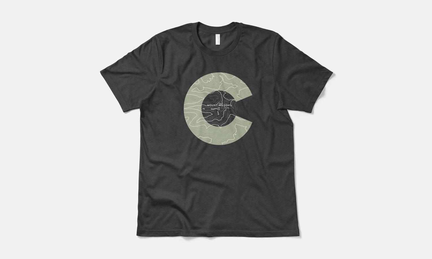Mount Wilson Topo 14er Shirt