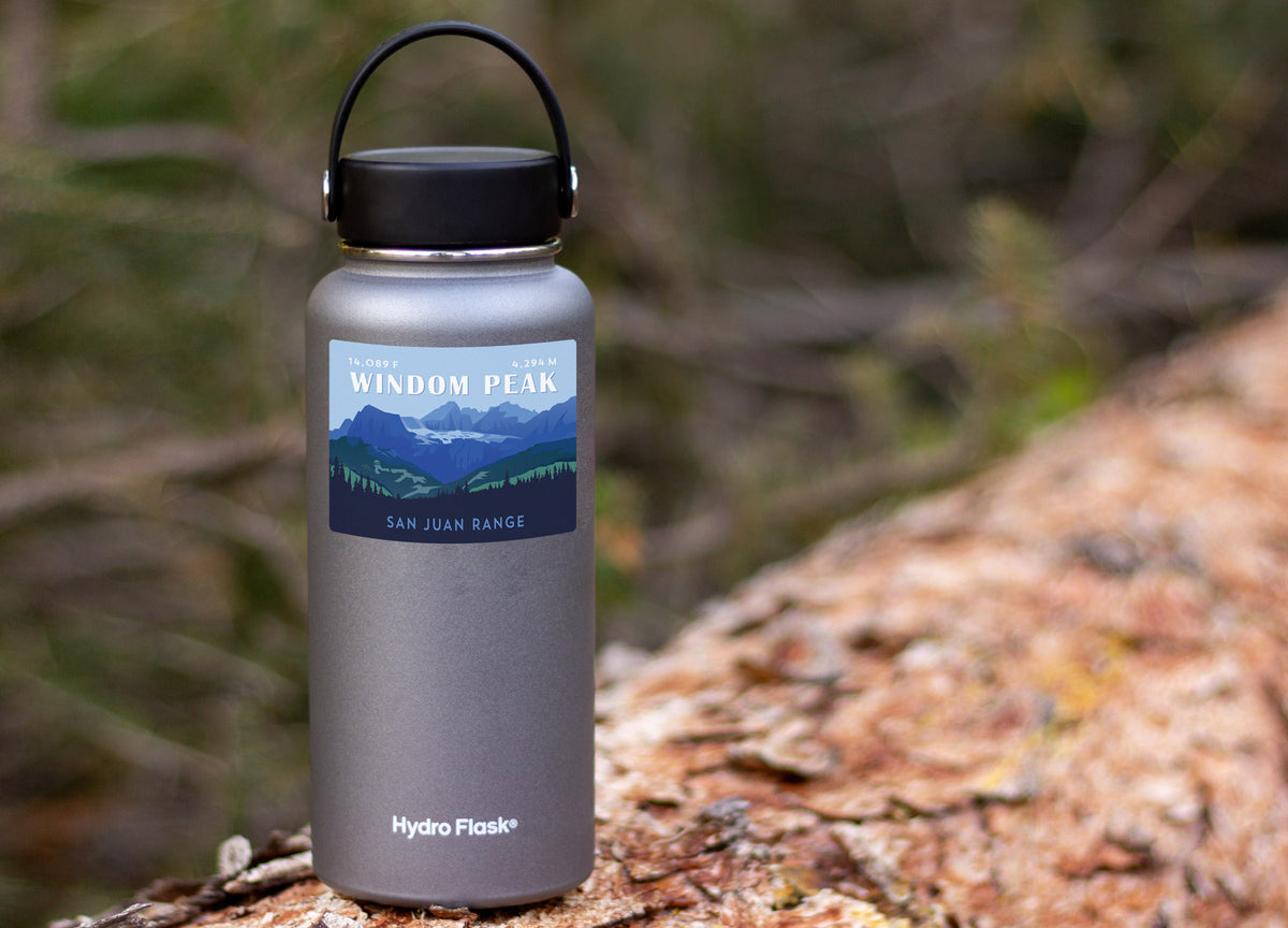 Windom Peak Colorado 14er Sticker