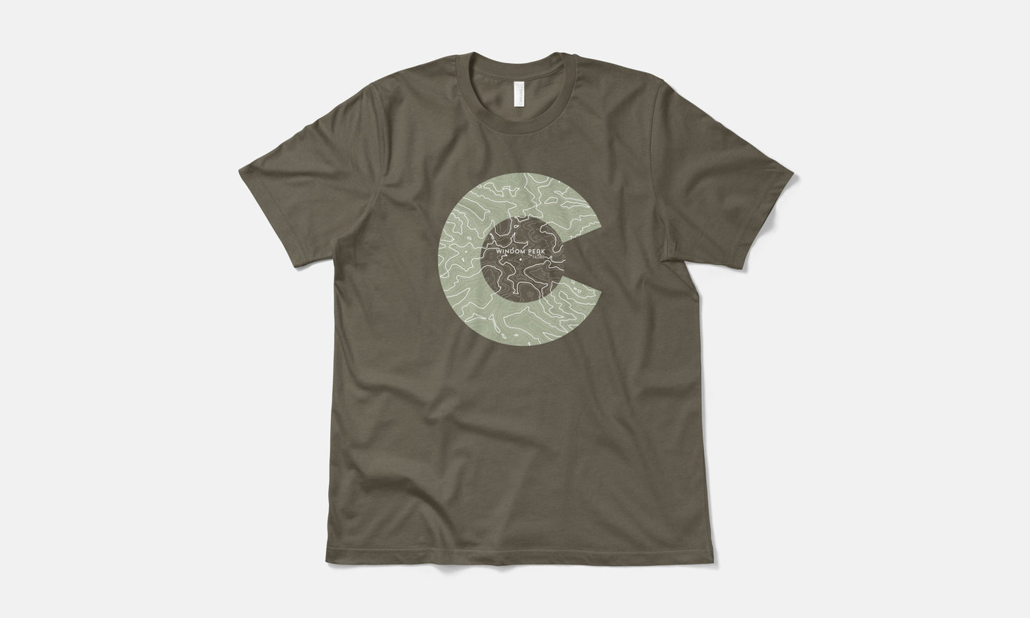 Windom Peak Topo 14er Shirt