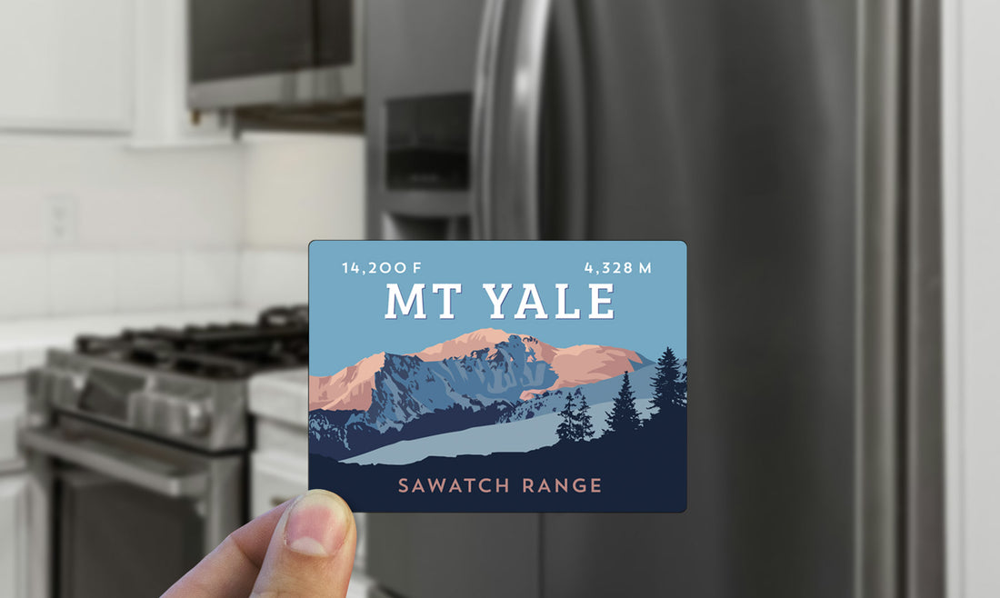 Mount Yale Colorado 14er Magnet