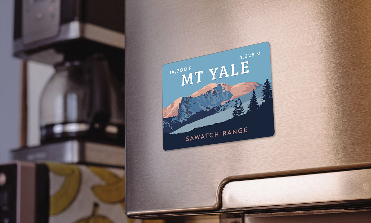 Mount Yale Colorado 14er Magnet