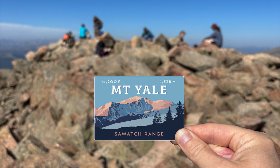 Mount Yale Colorado 14er Sticker