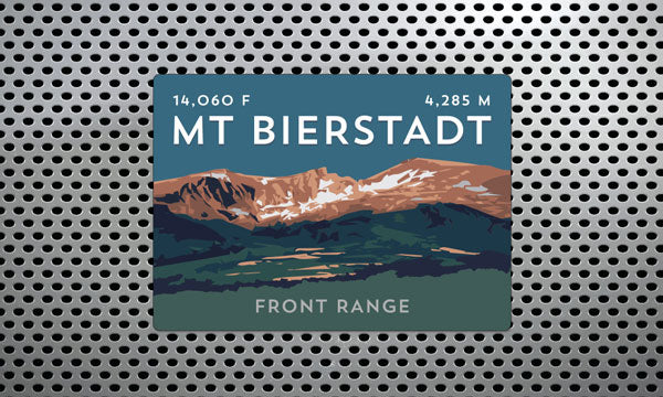 Mount Bierstadt Colorado 14er Magnet