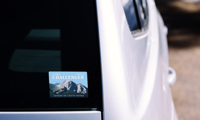 Challenger Point Colorado 14er Sticker