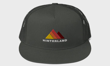 Hinterland Mountain Logo Trucker Hat
