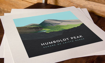 Humboldt Peak Colorado 14er Print