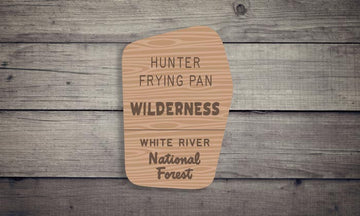 Hunter Frying Pan Wilderness Sticker