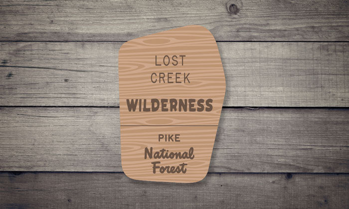 Lost Creek Wilderness Sticker