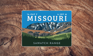 Missouri Mountain Colorado 14er Sticker
