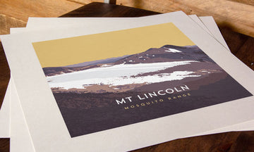 Mount Lincoln Colorado 14er Print