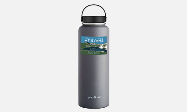 Mount Evans Colorado 14er Sticker