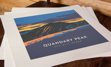 Quandary Peak Colorado 14er Print