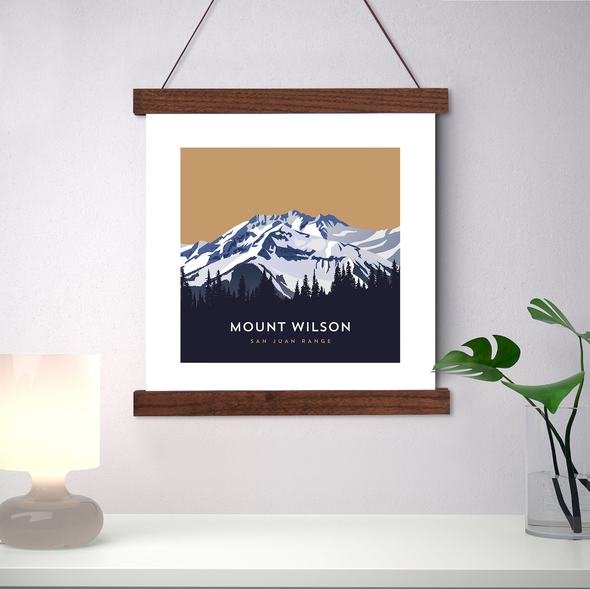 Mount Wilson Colorado 14er Print