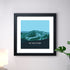 Mount Belford Print with Black Frame