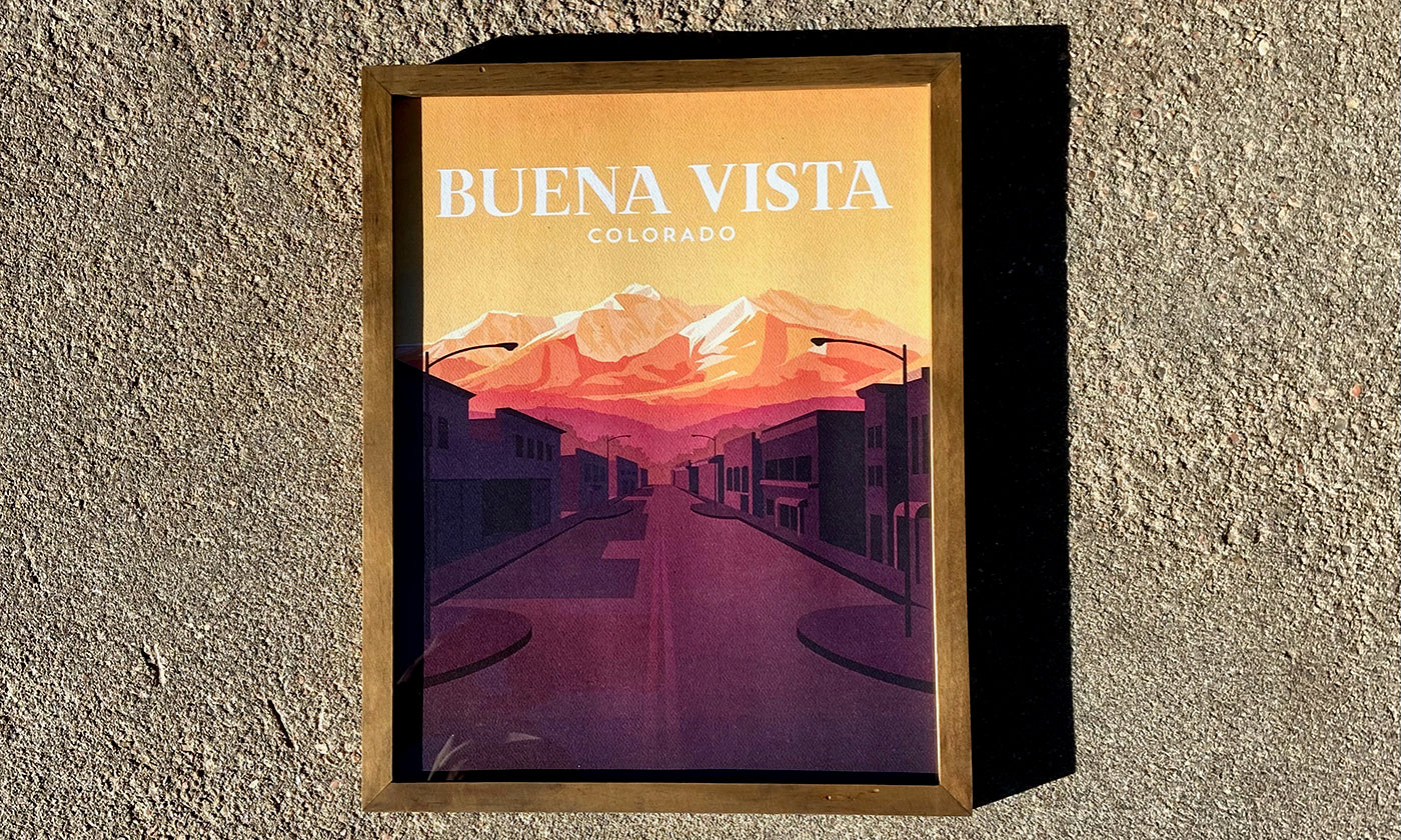 Buena Vista Colorado Print