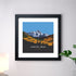 Capitol Peak Print with Black Frame