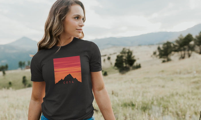 Colorado 14er Sunset Tee