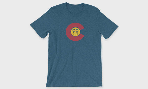 Colorado Flag 14er Tee