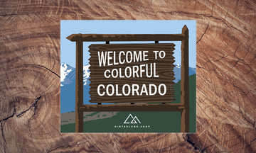 Colorful Colorado Sticker