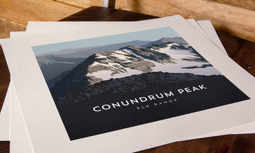 Conundrum Peak Colorado 14er Print