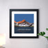 Crestone Needle Print with Black Frame