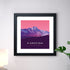 El Diente Peak Print with Black Frame