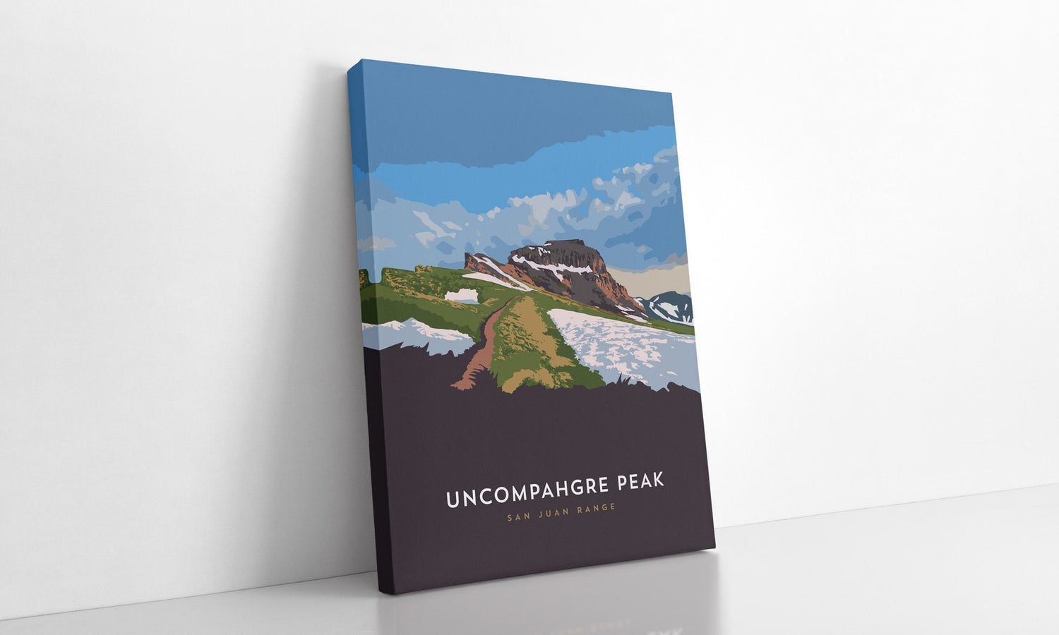 Uncompahgre Peak Colorado 14er Canvas Print