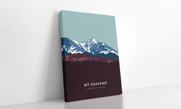 Mount Shavano Colorado 14er Canvas Print