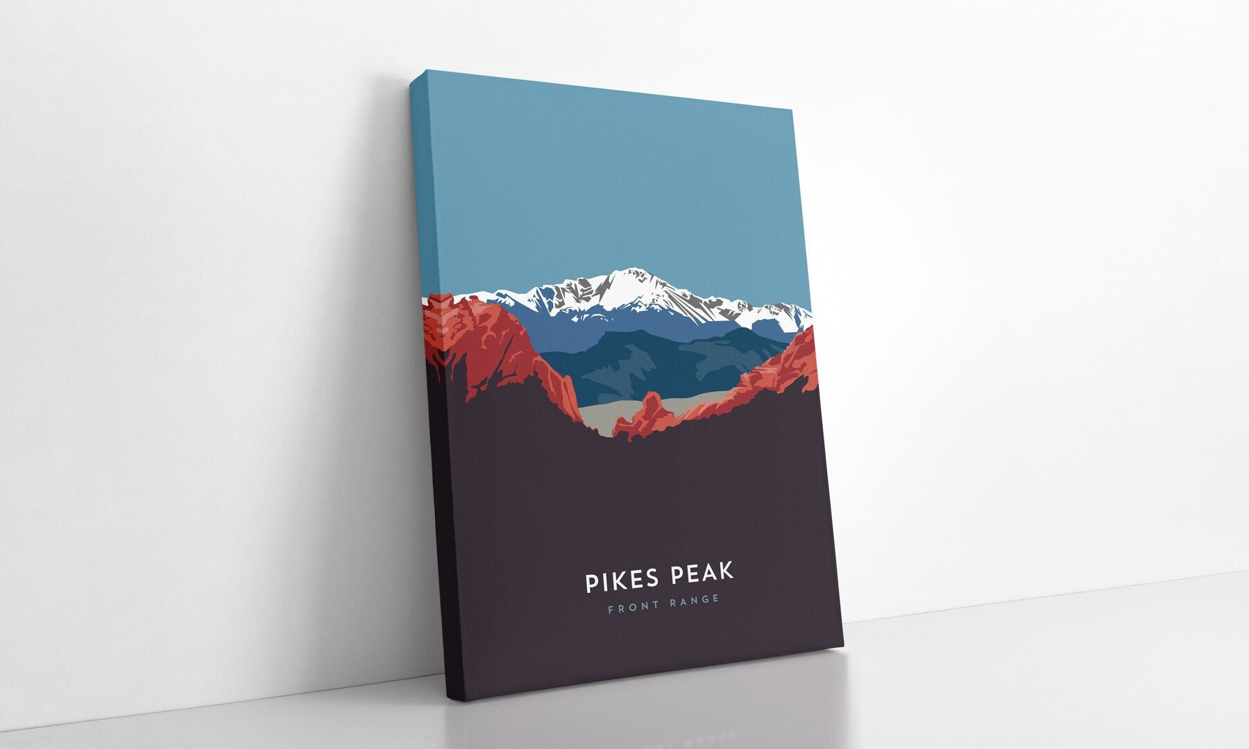 Pikes Peak Colorado 14er Canvas Print