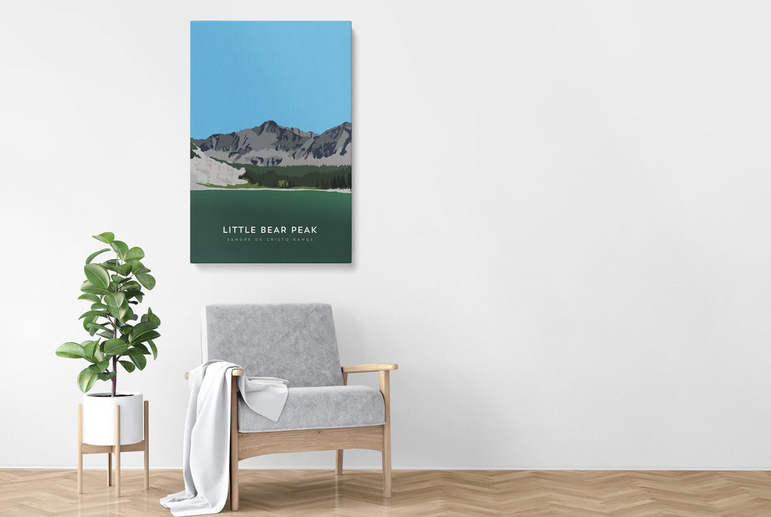 Little Bear Peak Colorado 14er Canvas Print
