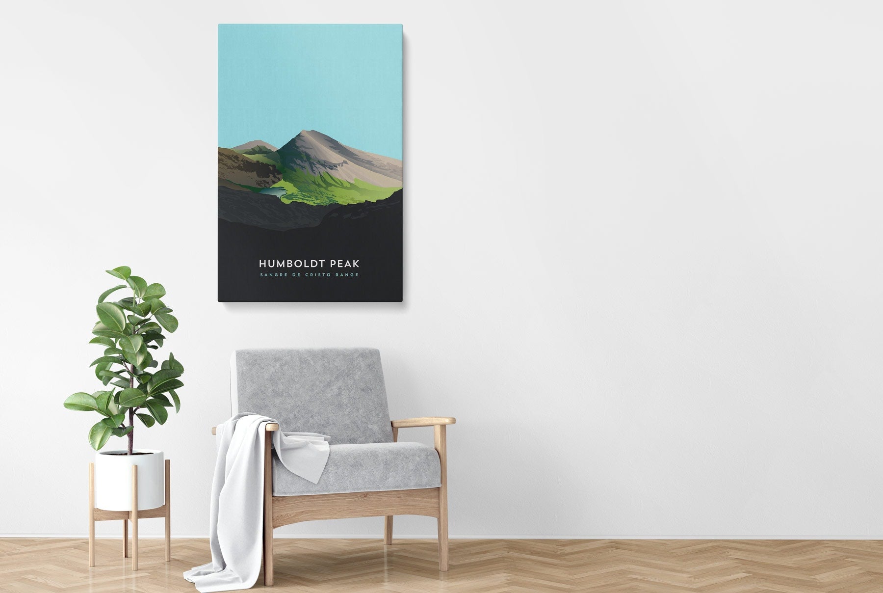 Humboldt Peak Colorado 14er Canvas Print