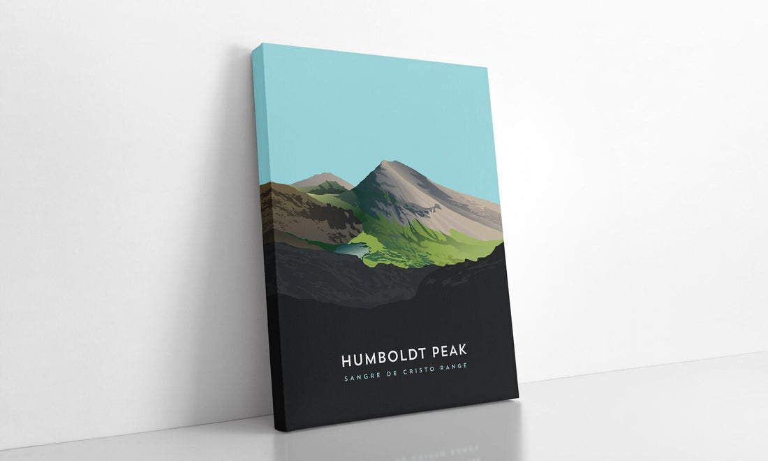 Humboldt Peak Colorado 14er Canvas Print