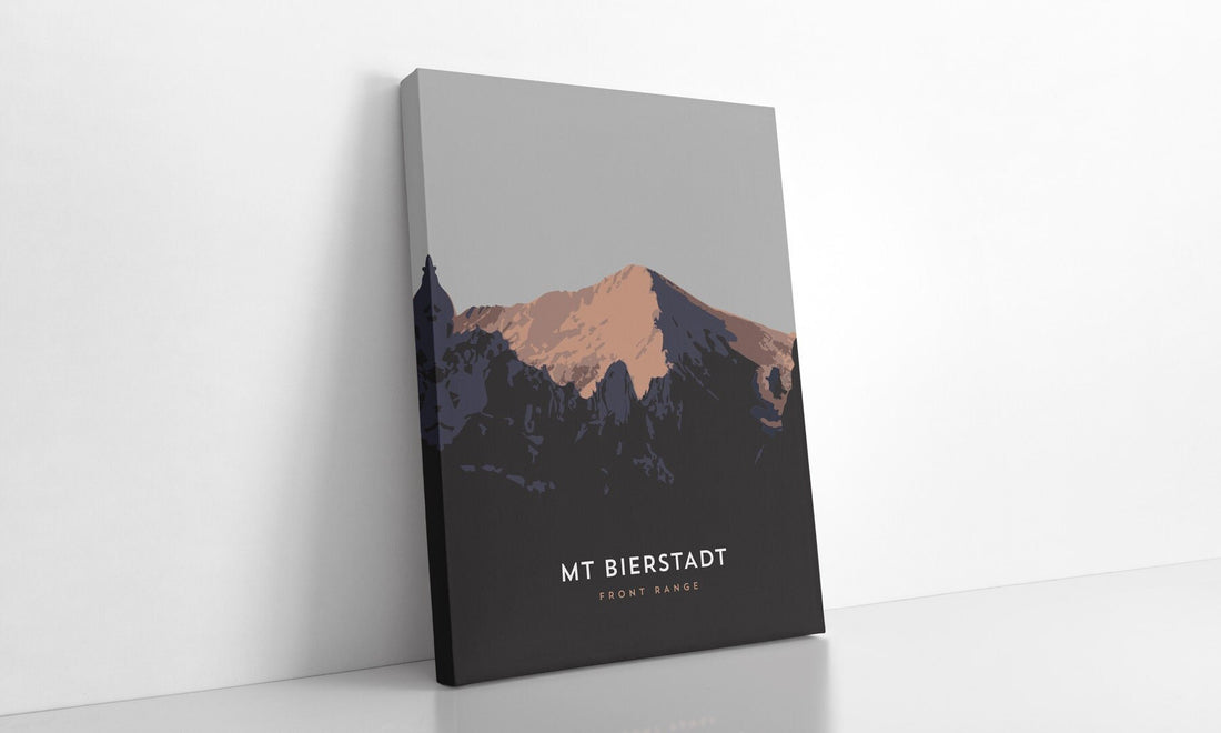 Mount Bierstadt Sawtooth Ridge Colorado 14er Canvas Print