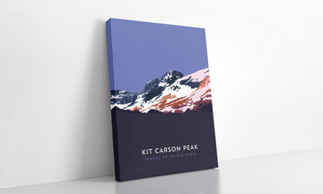 Kit Carson Peak Colorado 14er Canvas Print