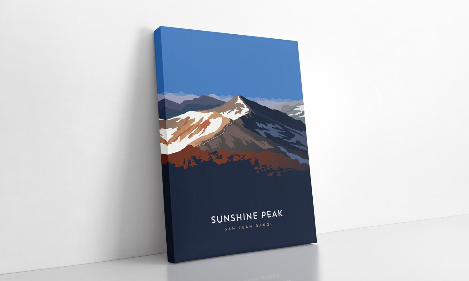 Sunshine Peak Colorado 14er Canvas Print