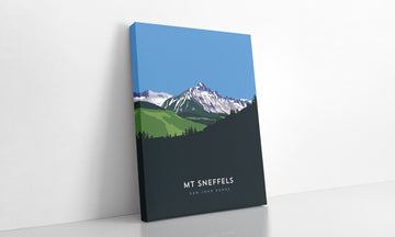Mount Sneffels Colorado 14er Canvas Print