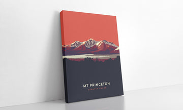 Mount Princeton Colorado 14er Canvas Print