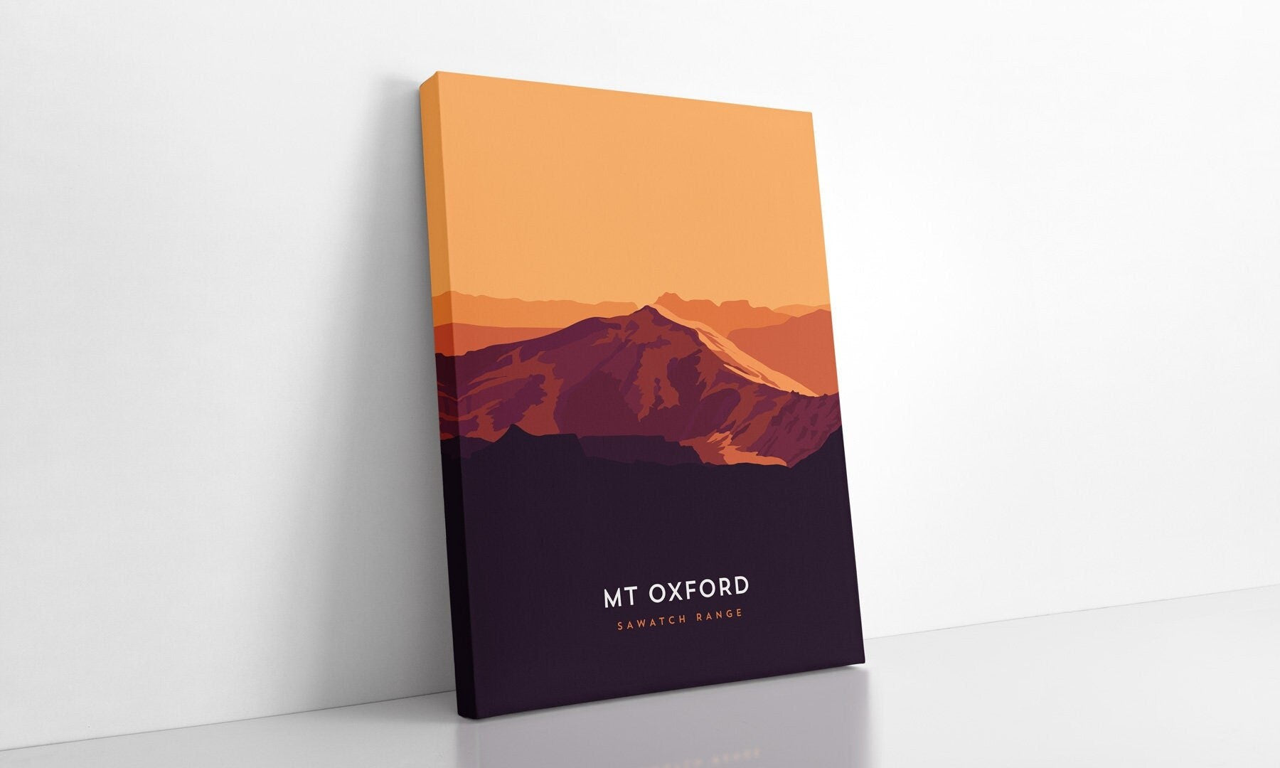 Mount Oxford Colorado 14er Canvas Print