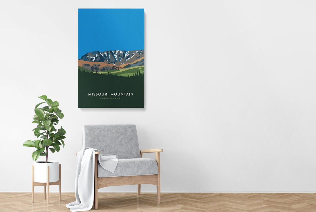 Missouri Mountain Colorado 14er Canvas Print