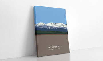 Mount Massive Colorado 14er Canvas Print