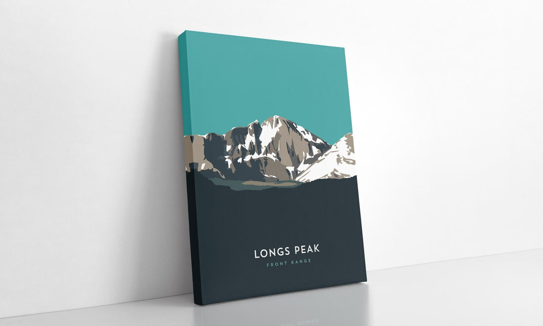 Longs Peak Colorado 14er Canvas Print